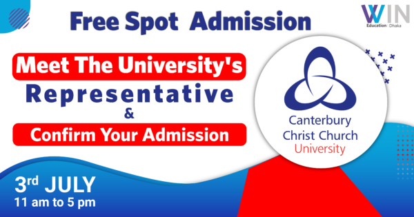 Read more about the article Free Spot Admission | Meet the University’s Representative | 3rd July 2021