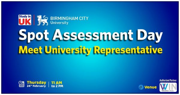 Read more about the article BCU Spot Assessment Day 2022 | Birmingham City University